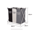 thumbnail image 2 of CESTO TRIPLE PLEGABLE PARA SUCIA KECOMPRAS CESTO PARA ROPA SUCIA, 2 of 5