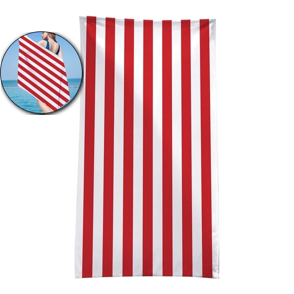 VQPeo Microfiber Beach Towel, Sand Proof Bath Blanket, Multi-Purpose Travel Towel for Swimming Pool Vacations