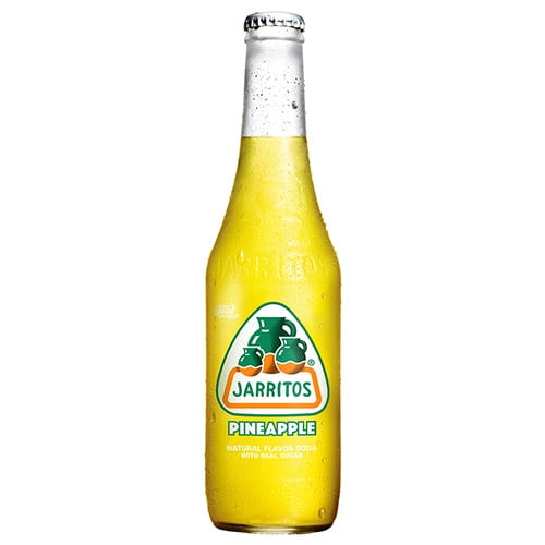 Jarritos Soda Pineapple Bottle, 12.5 fl oz (370 ml), 1 Count