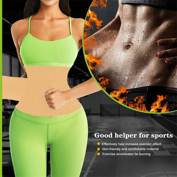 Linnome Pack of 1 High-Elastic Abdominal Support Belt For Men And Women Shapewear For Postpartum Body Sculpting Breathable Mesh Waist Trainer For Fitness And Exercise Khaki A B C D E F J