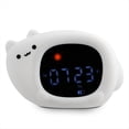thumbnail image 1 of Reloj Infantil con Luz y Sonido - Luz Que de Color, Enchufe USB, 12/24 H, Entrenador de Rutinas, 1 of 5