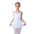 thumbnail image 2 of 4-16T Girls Sleeveless Ballet Dress Leotards Dancewear Backless Ballerina Dance Dress Ballet Leotards with Skirt, 2 of 6