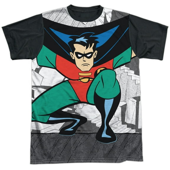 Batman The Animated Series Watchful Eyes Unisex Adult Halloween Costume Sublimated T Shirt