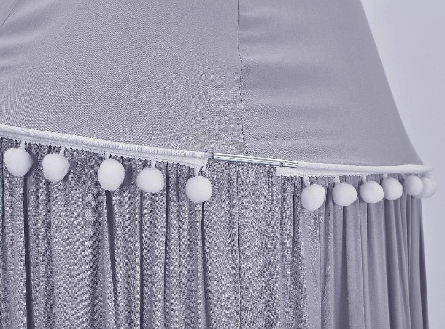 Durable Kids Bedroom Canopy Tent, Round Princess Dome Canopy Hanging Netting for Children Reading Nook Room, Nursery Decor, Mosquito Net Protection