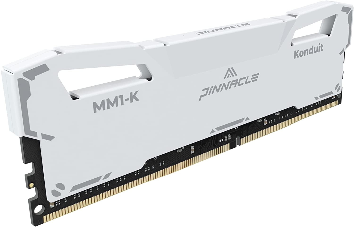 Timetec Pinnacle Konduit 32GB KIT(2x16GB) DDR4 3200MHz PC4-25600 CL16-20-20-40 XMP2.0 Overclocking 1.35V Dual Rank Compatible for AMD and Intel Desktop Gaming PC Memory Module - White