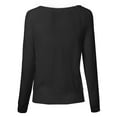 thumbnail image 2 of FashionOutfit Women's Casual Dolmasn Sleeve Urban Style Sweater, 2 of 3