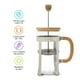 thumbnail image 3 of Cafetera Prensa Redlemon Francesa Bambú Acero Inoxidable Café 1 Litro, 3 of 8