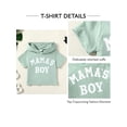 thumbnail image 5 of CARETOO Toddler Boy Clothes Summer Hooded Top Hoodies Shorts Casual Suits Little Kids Cotton Fabric, 5 of 8