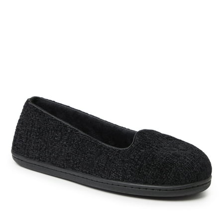 Dearfoams Women's Rebecca Chenille Closed Back House Slipper