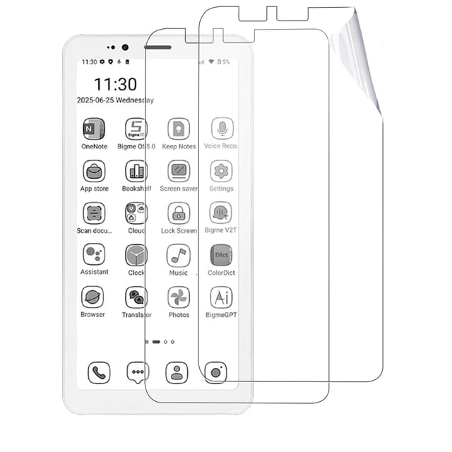 Protector de pantalla YAJOJO Matte, paquete de 2 unidades, para Bigme Hibreak S