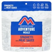 Mountain House Spaghetti w/Meat Sauce, Freeze-Dried Food, 2 Sevings