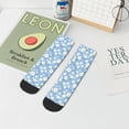 thumbnail image 7 of Pofeuu Daisies Flowers Print 30cm Socks, Adult Running Hiking Socks for Youth and Adult, 7 of 7