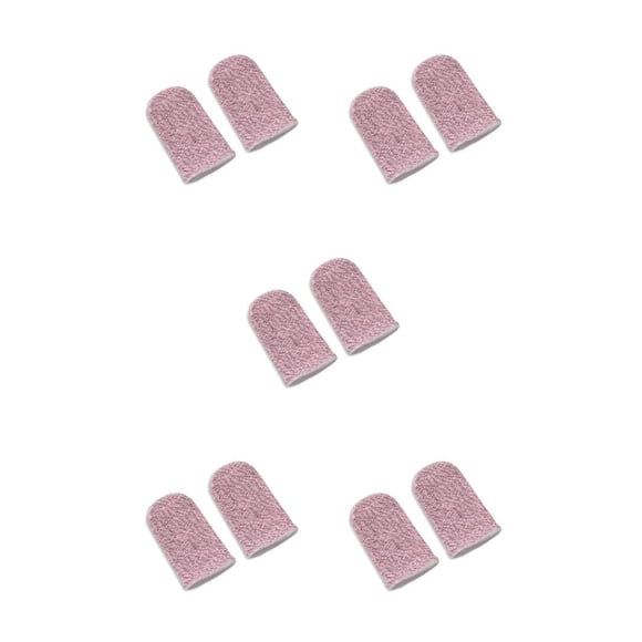 Matsuzay 2 piezas a prueba de sudor, antideslizantes, fundas de fibra de carbono para la yema del dedo, juego de pantalla táctil, controladores Type2 NO2