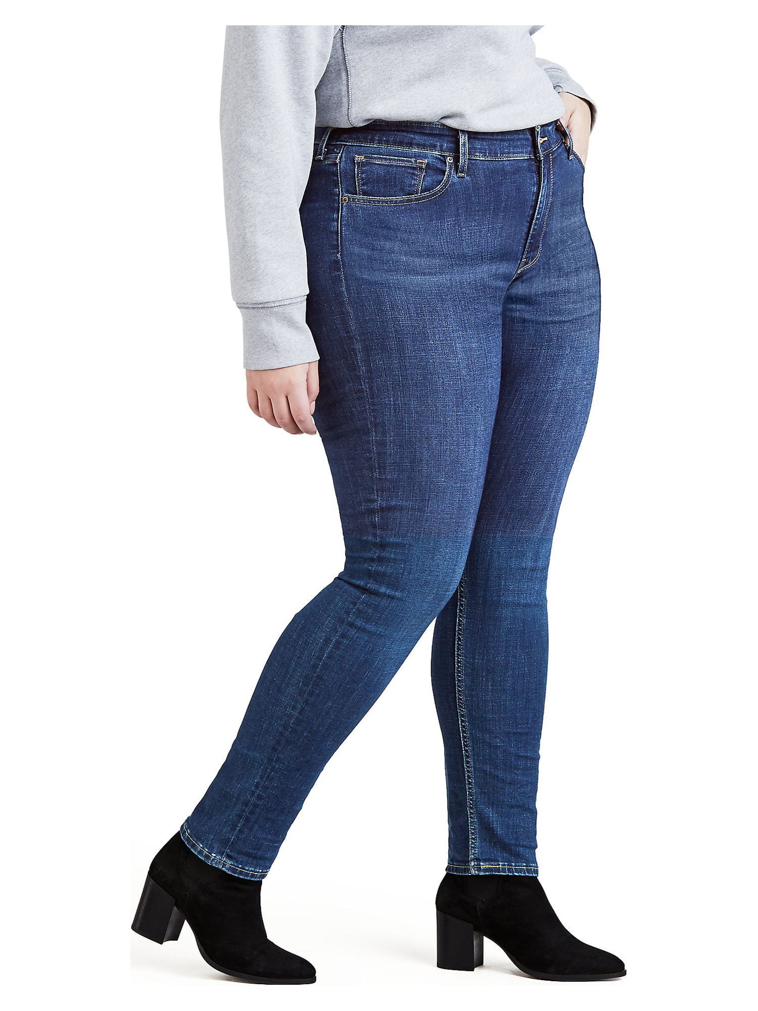 Levi's® Womens Plus 711™ Mid Rise Skinny Jean - JCPenney