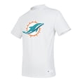 thumbnail image 4 of NFL Playera Aficionado Básica Miami Dolphins Blanco para Hombre, Talla Mediana, 4 of 9