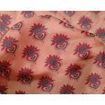 thumbnail image 4 of oneOone Silk Tabby Fabric Floral Block Decor Fabric Printed BTY 42 Inch Wide, 4 of 4