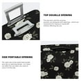 thumbnail image 5 of Balery Luggage Cover Rose Flowers Print Suitcase Covers for Luggage Elastic Washable Suitcase Protector Fits 18-32 Inch Luggage-, 5 of 9