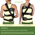 thumbnail image 4 of Corrector de postura para escoliosis Mazhonqi ajustable unisex, 4 of 6