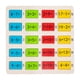 thumbnail image 1 of Varillas de aprendizaje de números, desarrollo de reconocimiento de Color, juguete para contar, juguete de aprendizaje de matemáticas Montessori para, 1 of 9