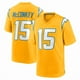thumbnail image 1 of Camiseta de fútbol americano alternativa dorada de #15 Ladd McConkey para hombre (XXL), 1 of 2