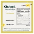 thumbnail image 2 of Yogurt Chobani estilo griego con vainilla 907 g, 2 of 5