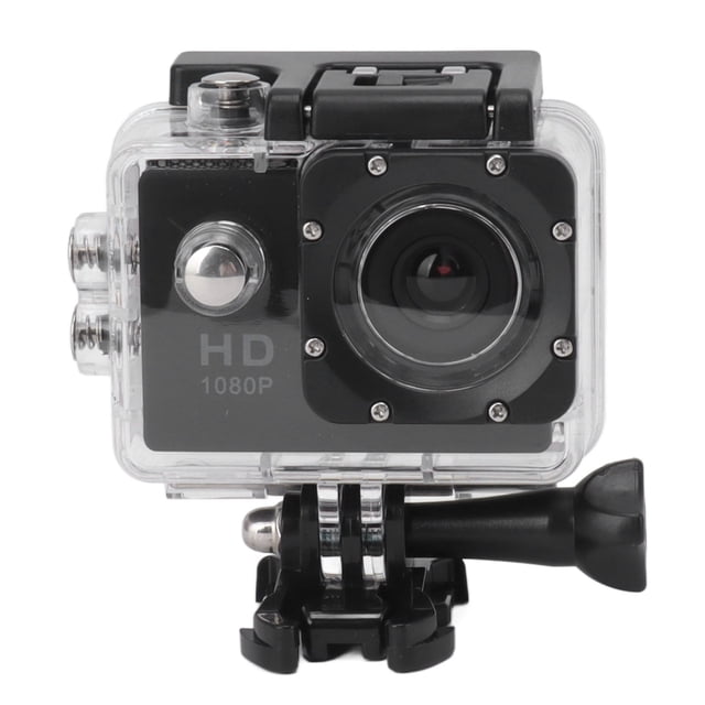 Cámara deportiva 1080P Bling Bling Pantalla LCD de 2,0 pulgadas gran angular 140 grados