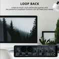 thumbnail image 2 of Professional USB Microphone Audio Interface with External Sound Card, Zero Latency Monitoring, 48V Phantom Power, Loopback Feature, GAX-MD23, High-Speed USB 2.0, Compact Design for PC Use, 2 of 6