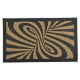thumbnail image 1 of Superio Tapis d'Entrée en Fibre de Coco Naturel Abstrait 18"x30 Pouces, 1 of 1