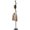Black, variant on YAMAZAKI Home Freestanding Coat Rack Stand – Modern Coat Tree with Wooden Hooks, Standing Coat Hanger for Entryway, Sturdy Weighted Base, Steel, White, Easy Assembly