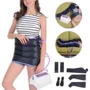 Air Compression Massager Leg Arm Cuff Body Massager Circulation Leg Wraps Pain Release for Pamper Calves, Feet, Hand, Waist