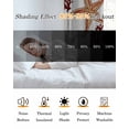 thumbnail image 5 of Brown Starfish Coastal Blackout Curtains 39 Inches Long, Coral Nautical Summer Ocean Thermal Insulated Black Out Curtains, Short Darkening Window Curtain Drapes for Cafe Bedroom 27.5"x39" 2 Panels, 5 of 9