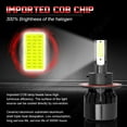 thumbnail image 6 of CHUSYYRAY H13/9008 LED Headlight Bulbs Kit High Low Beam 6000K Super Bright White, 2 Pack, 6 of 10
