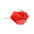 thumbnail image 2 of FRCOLOR 200 Pcs Crafts Foam Bear Flower Head Gift Box Decoration 3.5X2cm Red, 2 of 6