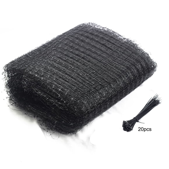 Pond Net Protect Vegetables Fruit Plants Net Anti Bird Netting with 20 Pcs Cable Ties;Pond Net Protect Vegetables Plants Net Anti Bird Netting with Cable Ties