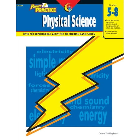 Creative Teaching Press® Power Practice Workbook, Physical Science, Grades 5-8