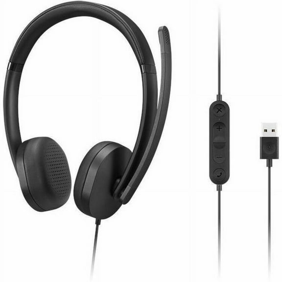 Lenovo USB-A Wired Stereo Headset Gen 2 (4xd1p83425)