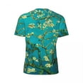 thumbnail image 5 of T Shirt For Men Van Gogh Male Almond Tree Floral Art Classic Running Comfortable Summer Trendy Cool, 5 of 6