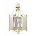 thumbnail image 3 of Livex 4403-02 Home Basics Ceiling Mount-Chain Hanging Light- Polished Brass, 3 of 4