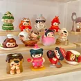 thumbnail image 4 of Figura de la serie Pucky The Feast, figura de acción de bollo al vapor, figura de anime de olla caliente, muñecas de melocotón de longevidad, juguetes coleccionables, regalo, 4 of 5