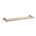thumbnail image 2 of kohler k-14375-cp purist double towel bar, polished chrome, 2 of 2