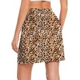 thumbnail image 3 of Pinspark Skorts for Woman with 4 Pockets Golf Skirts Knee Length High Waisted Tennis Skirt Built-in Shorts, 3 of 5