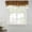 Brown, variant on Purple Waves Tie Up Valance Curtains for Windows, Kitchen Curtains Window Treatments, Ombre Abstract Art Gradient Modern Short Window Shades Valances for Bedroom Bathroom Cafe 42"x12"