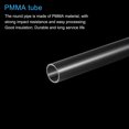 thumbnail image 4 of Acrylic Pipe Clear Rigid Round Tube 3pcs 21mm ID 25mm OD 6" for Lamps and Lanterns, Water Cooling System, 4 of 6