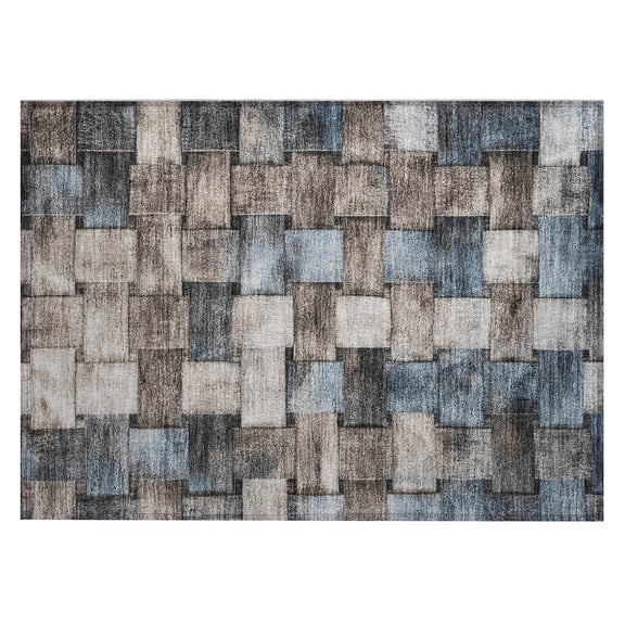 Dalyn Rugs Machine Washable Indoor/Outdoor Chantille Taupe 1'8" x 2'6" Rug