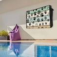 thumbnail image 6 of Outdoor TV Cover 48 to 50 Inches, Vintage Farmhouse Dog Paws Wood Grain Country Style Waterproof and Weatherproof TV Cover with Remote Control Pocket, Flat Screen TV Cover Protector for Outside TV, 6 of 6