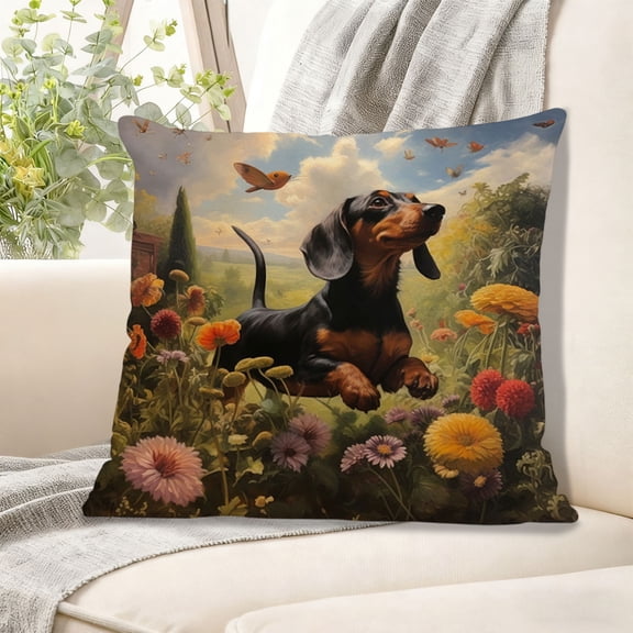 Cebalnir Cute Animals Print Pillow Set Bedroom Living Room Sofa Cushion 45x45 Cm For Sofa Living Room Decoration 18x18 Inch
