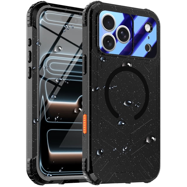 Funda de teléfono Mangix para iPhone 17 Pro Max a prueba de agua IP68