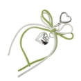 thumbnail image 5 of Unique Bargains 1 Pc Handbag Charms Keychains PU Bow Bag Accessories White Green, 5 of 5