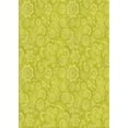 thumbnail image 1 of Ahgly Company Machine Washable Indoor Rectangle Transitional Yellow Area Rugs, 5' x 7', 1 of 7