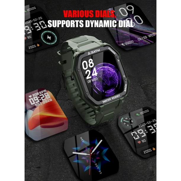Lokmat smart watch men clock hotsell